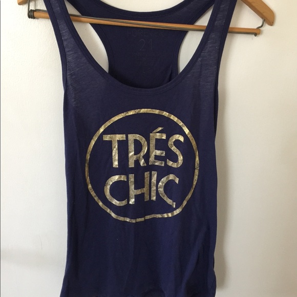 Tres Chic Racerback - Picture 1 of 4